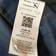 Coupe-Vent Puma XXL Bleu Électrique Vif Veste Sport à Capuche Filet