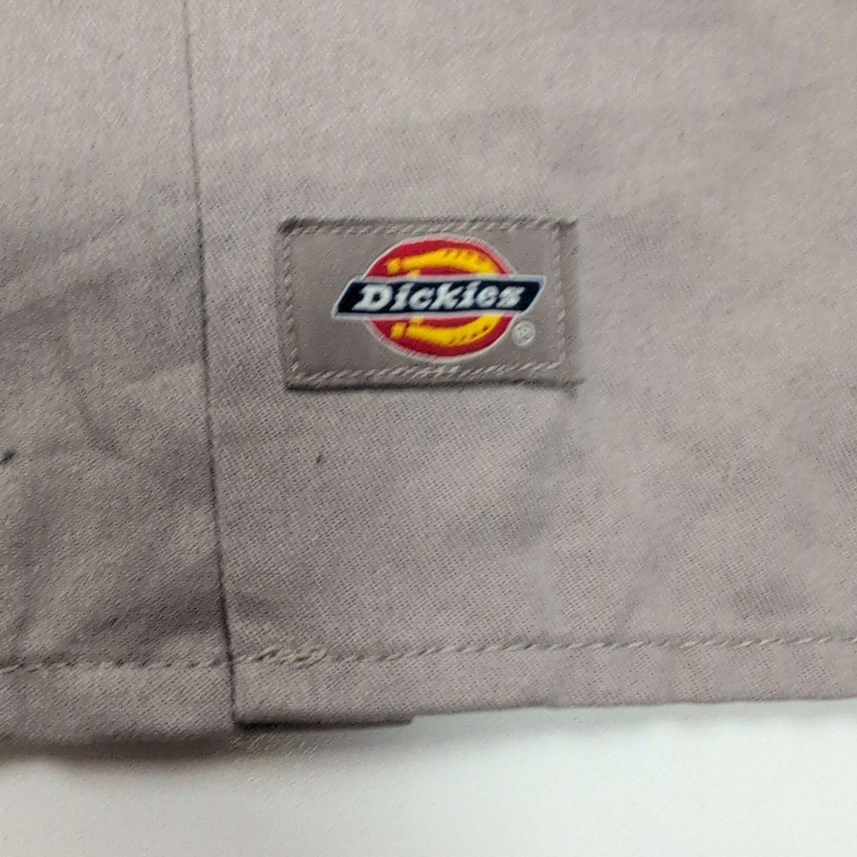 Chemise Dickies 2XL Crème Manches courtes 2 Poches Workwear Poche Stylo