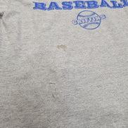 CHAMPION T-Shirt Homme S Gris EAST Baseball VINTAGE Logo Manches Rétro |102T