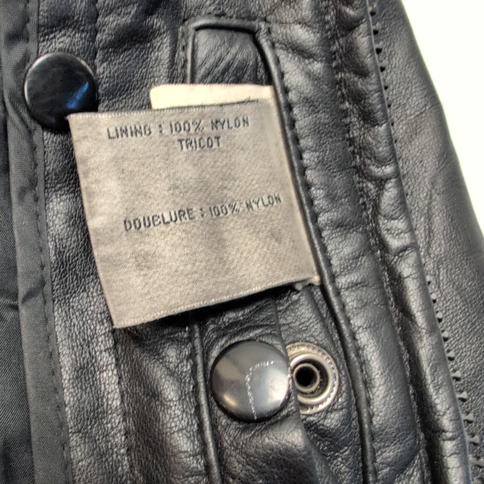 🏍️ FIRSTGEAR HEIN GERICKE Blouson Cuir Noir MOTO Biker Zippé TALL L/XL |42c