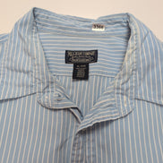 Chemise Polo Ralph Lauren Polo Jeans Company XL Bleu Rayures manches longues