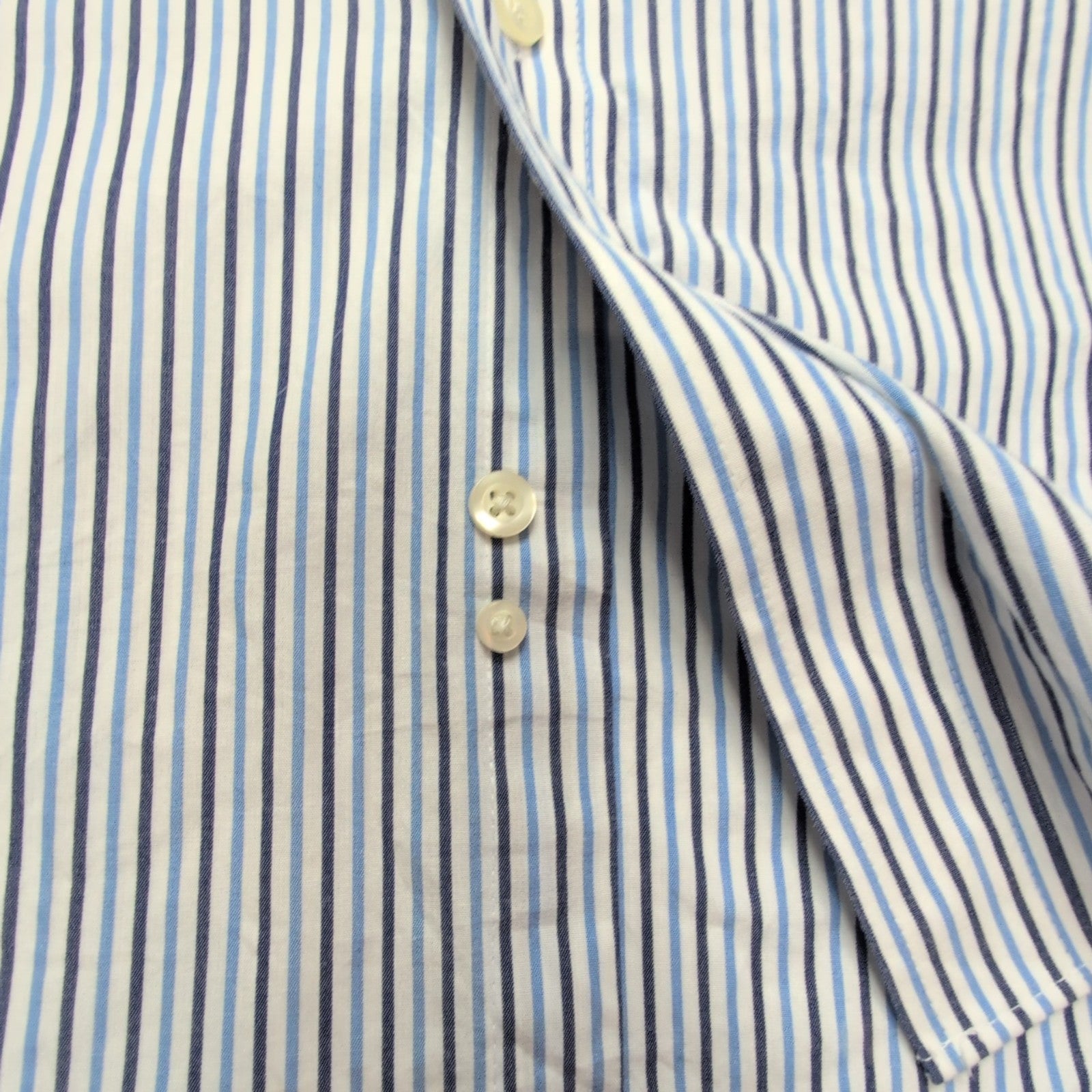 Chemise CHAPS à rayures bleues taille M/L #128e