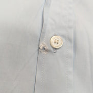 Chemise Burberry Brit Vintage Taille XL Bleu Clair Coton Logo Brodé
