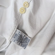 Chemise Ralph Lauren XL Blanche Initiales Brodées Manches Longues
