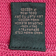 Pull Ralph Lauren (Lauren) Femme M Col Rond Rose Satiné Coupe Évasée 🏷️