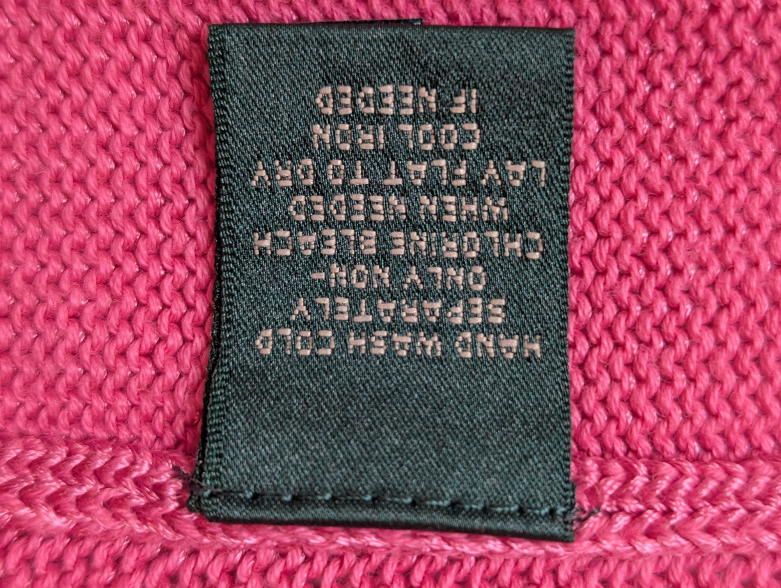 Pull Ralph Lauren (Lauren) Femme M Col Rond Rose Satiné Coupe Évasée 🏷️