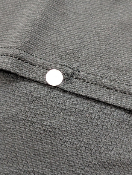 Polo Patagonia Capilene Noir Col Zippé - Homme Taille L