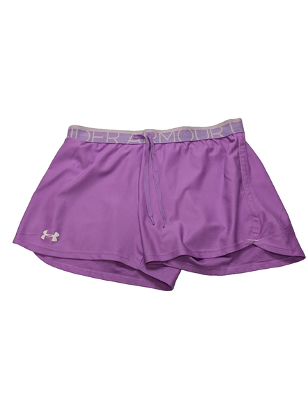 Short de sport Under Armour Vintage HeatGear Violet - Femme Taille M