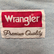Chemise Wrangler bleue effet jean poches manches courtes 2XL