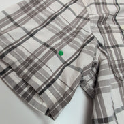 Chemise Harley-Davidson XL marron carreaux flammes 2 poches manches courtes