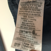 Chemise Carhartt Workwear XL bleu marine coton poche stylo rare