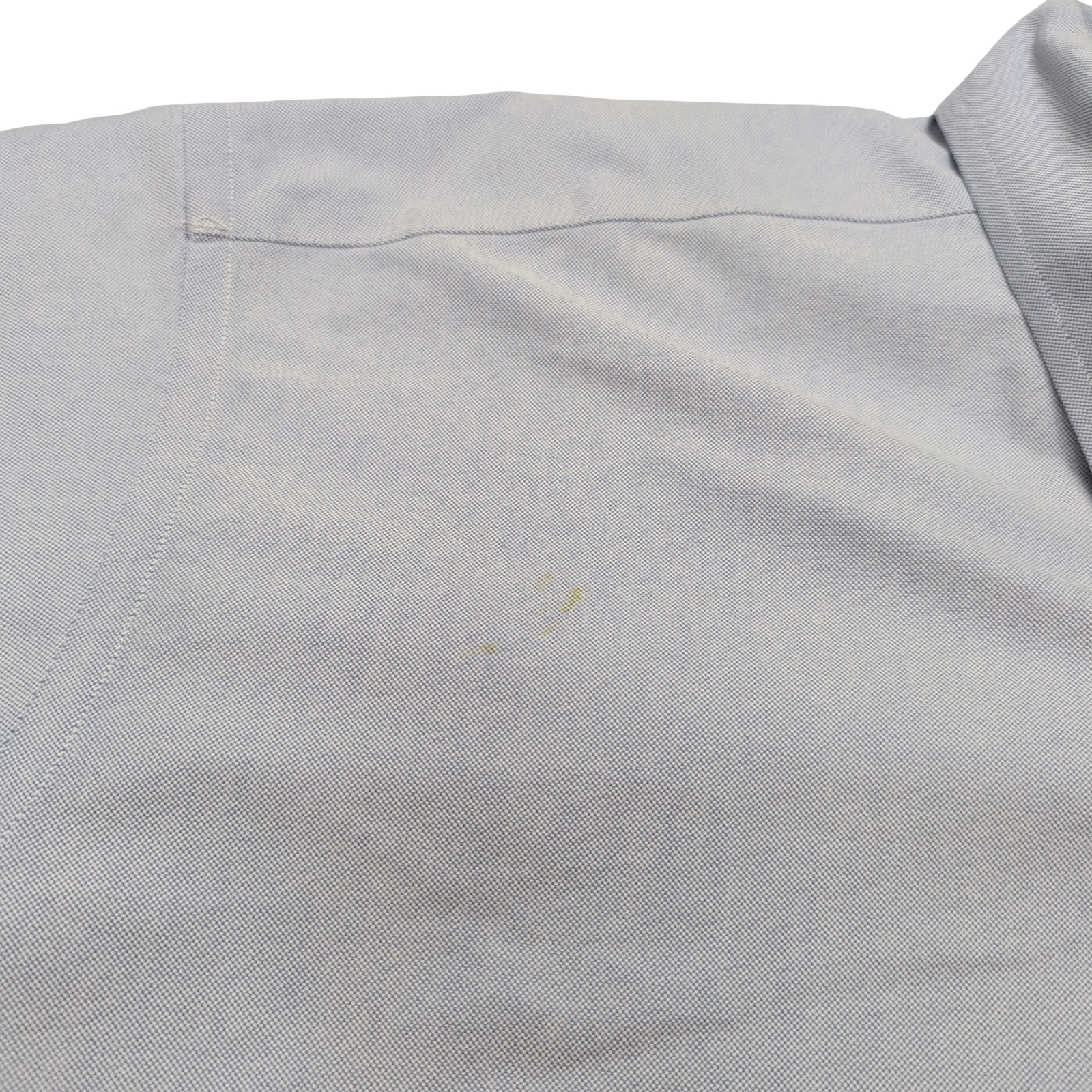 Chemise L.L. Bean bleue unie manches courtes taille XL / XXL Homme