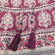 Combishort d'été American Eagle M Bordeaux Cachemire Coton Viscose