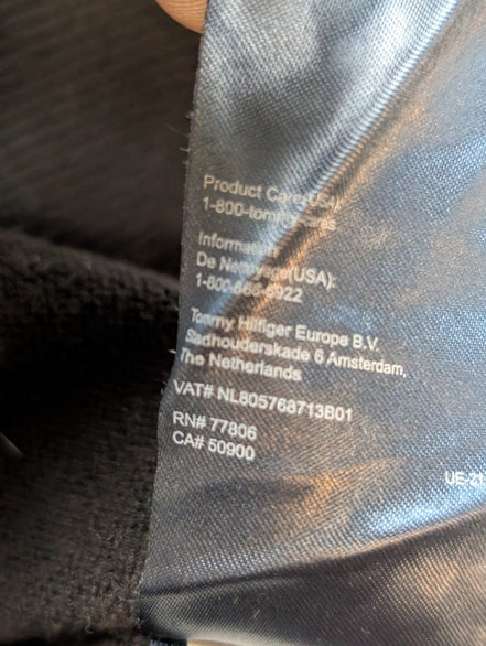 Pull Tommy Hilfiger Homme Col V Noir - Taille 3XL (XXL TG)