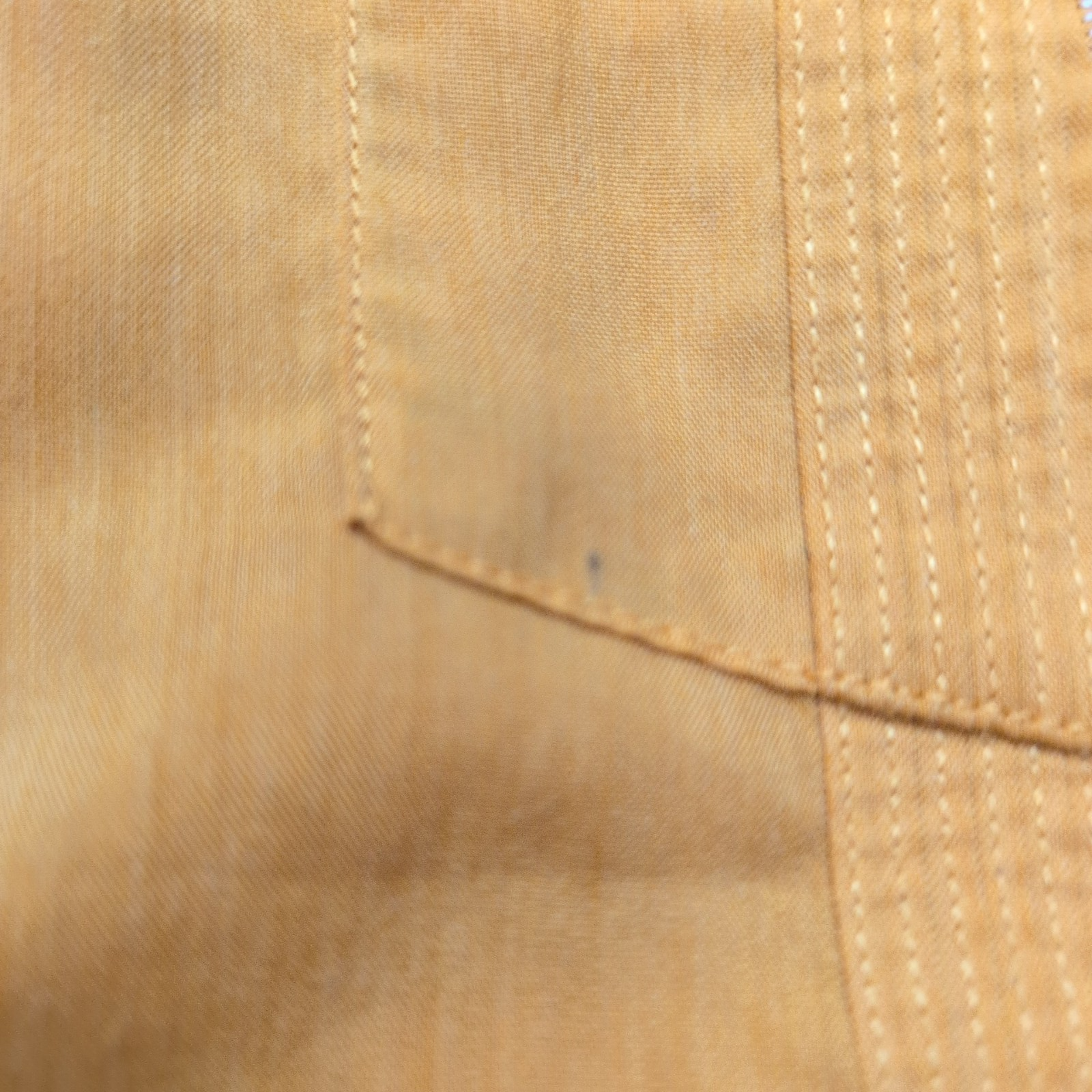 Chemise Hawaïenne Haband Guayabera XL Jaune Cuba Panama Zip manches courtes