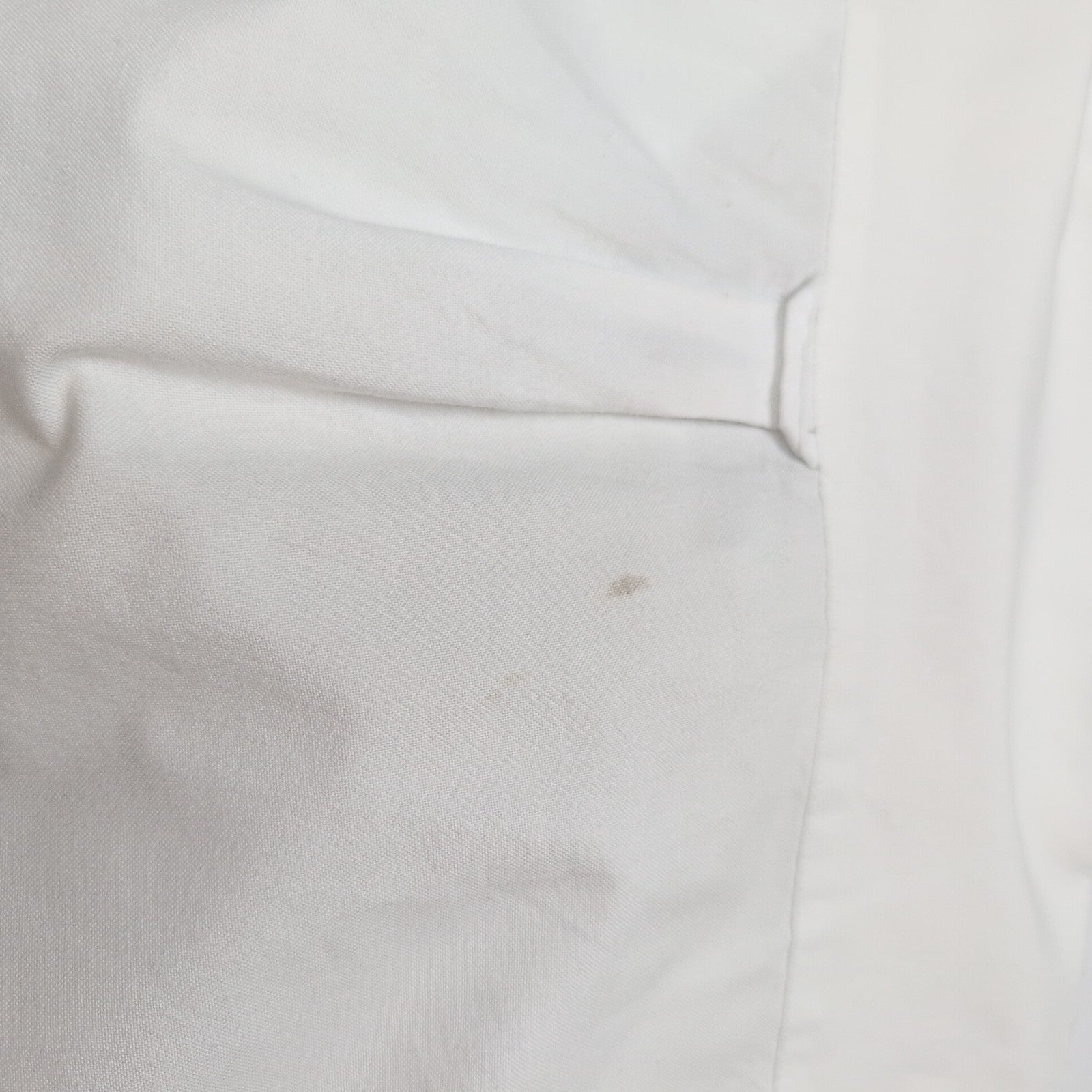 Chemise CHAPS blanche unie manches courtes taille S homme 1 poche