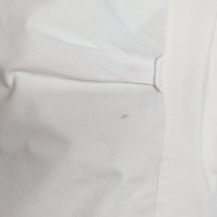 Chemise CHAPS blanche unie manches courtes taille S homme 1 poche