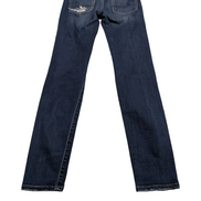 JEAN Fille AMERICAN EAGLE Taille S (6 US) Slim Fit Troué Vintage Super Stretch