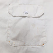 Chemise DICKIES Homme 2XL Blanche Unie Manche Courte 2 Poches