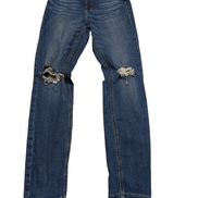 JEAN Fille OLD NAVY Taille 12/13 ans (Regular) Skinny Fit Super Stretch Troué