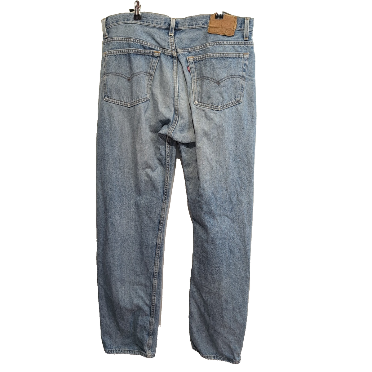 Levi’s 501 Jean Homme W33 L31 Bleu Clair Vintage Pantalon Bouton