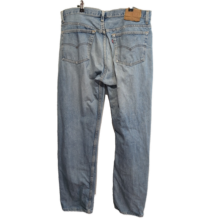 Levi’s 501 Jean Homme W33 L31 Bleu Clair Vintage Pantalon Bouton
