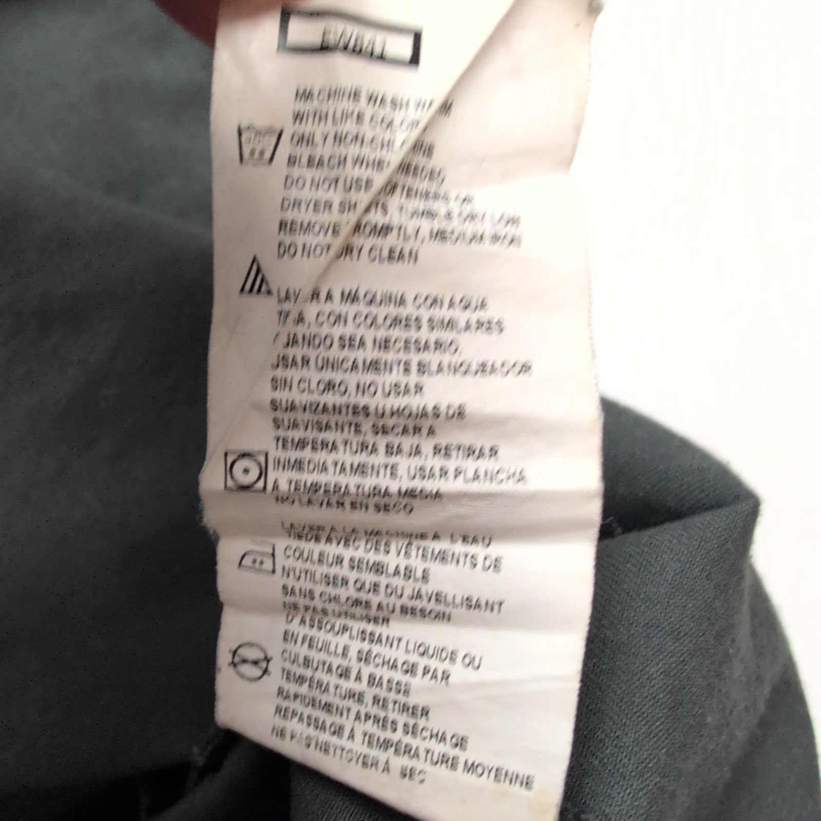 Chemise Dickies 2XL Anthracite Flocage Small's Minimart USA Workwear