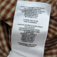 CHEMISE COLUMBIA Sportswear Carreaux Bordeaux XXL 2TG Homme 100% Coton ML
