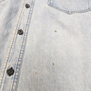 Chemise Harley Davidson Jean XL Dos Imprimé Vintage 100% Coton