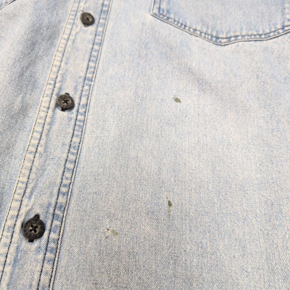 Chemise Harley Davidson Jean XL Dos Imprimé Vintage 100% Coton