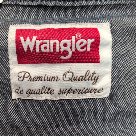 Chemise Wrangler Noire Workwear Manches Longues Taille L
