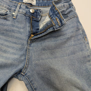 Jean Levi's Denizen Femme Bleu Clair Stretch Rock Troué Ourlet T34 W28