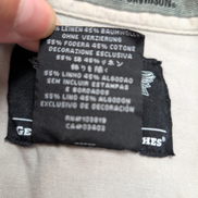 Chemise Harley-Davidson 2XL Sans Manches Gris Brodé Aigle Dos Lin Coton