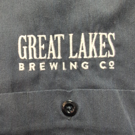 Chemise Dickies XL Bleu MC 2 Poches Great Lakes Workwear USA manches courtes