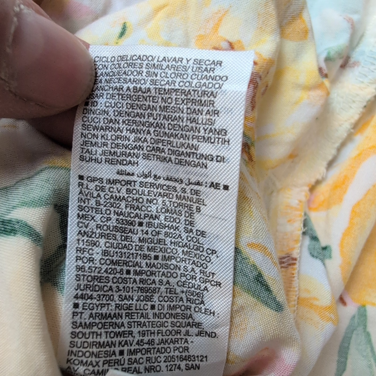 Jupe Short Femme Taille S Fleurie Jaune Fine Bretelle Viscose Été