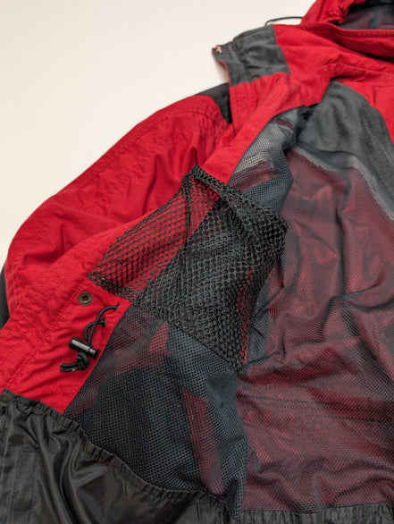 Veste Technique The North Face TNF Vintage L Rouge Noire Manteau Capuche