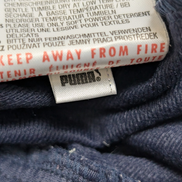 Veste Puma Bleu Marine Taille L (Taille Petit S/M) Jogging Sportswear Zippée