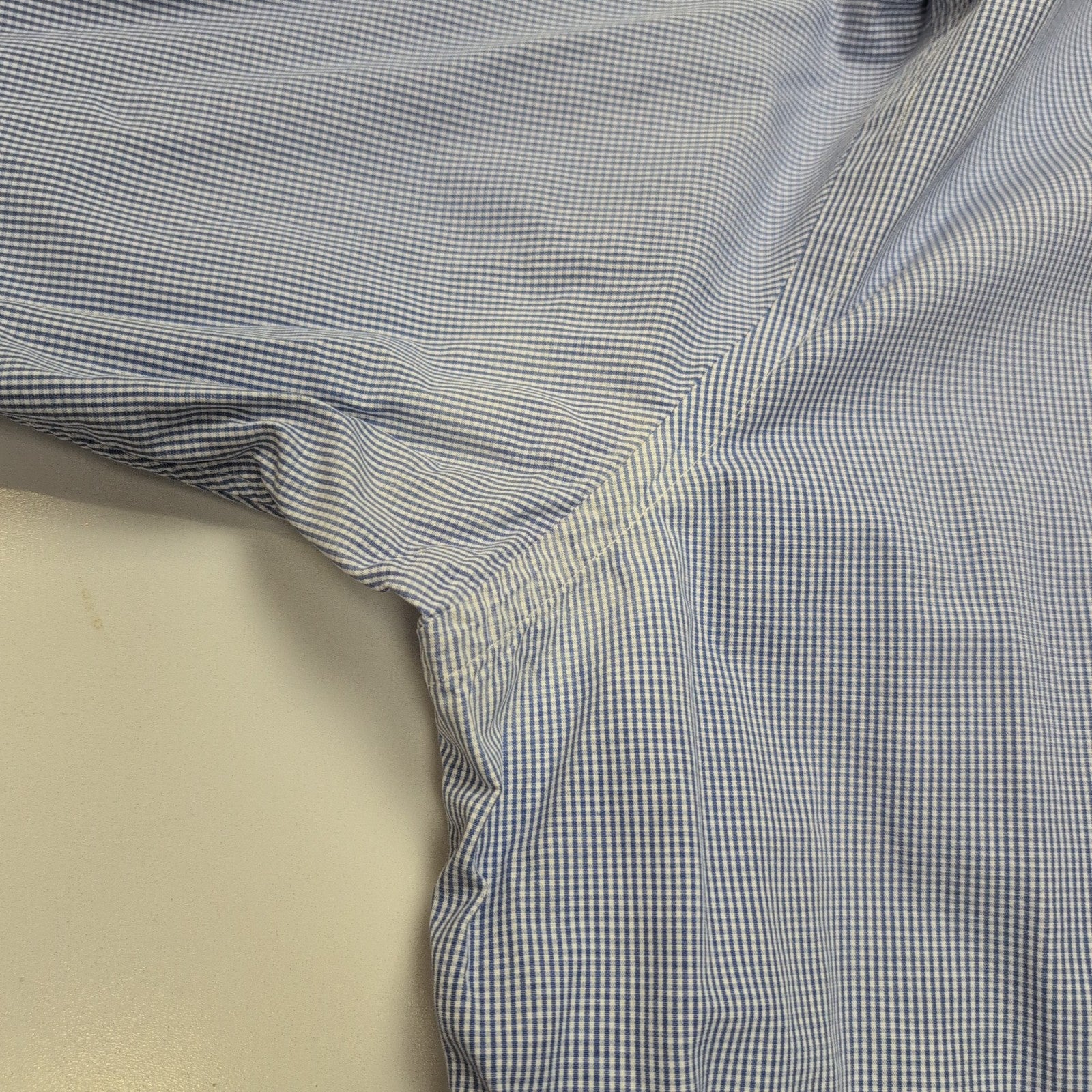 Chemise Ralph Lauren XXL Custom Fit Bleue Carreaux 100% Coton