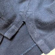 Polo Ralph Lauren Homme L Bleu Marine Logo Bleu Ciel Polo Manches Courtes