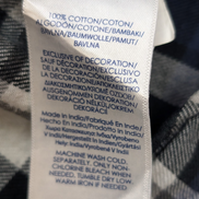 Chemise CHAPS Flanelle Coton T.M - Carreaux Bleu Marine Performance