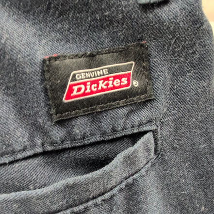 Short Dickies Workwear Bleu Marine Homme W36 Coupe Droite TBE