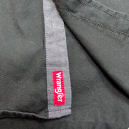 Chemise Wrangler Noire Workwear Manches Longues Taille L