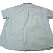 Chemise manches courtes Lee bleu ciel uni Homme taille XXL