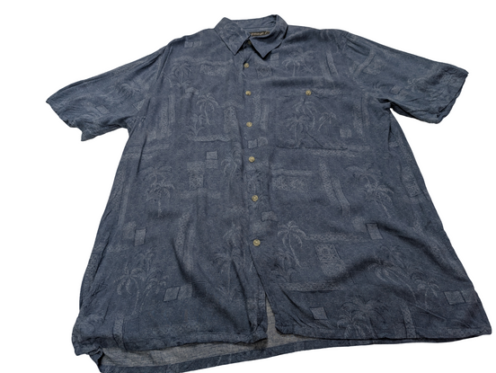 Chemise hawaïenne Croft & Barrow manches courtes taille L