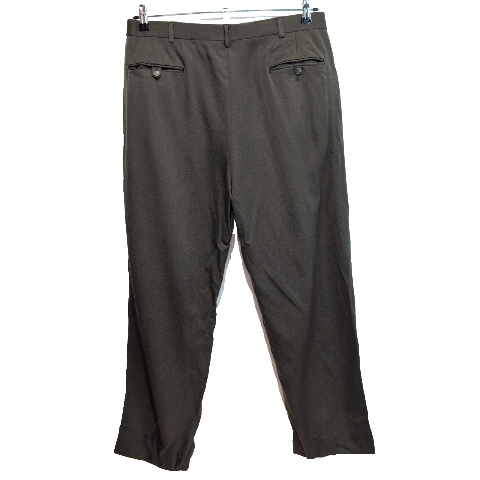 Pantalon Chino Polo Ralph Lauren À Pinces Kaki Bretelles W33 W34