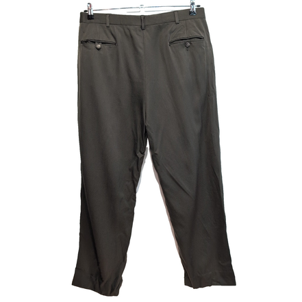 Pantalon Chino Polo Ralph Lauren À Pinces Kaki Bretelles W33 W34
