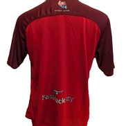 T-shirt Nike Dri-Fit Jersey Vintage Rouge Logo Brodé - Taille XL