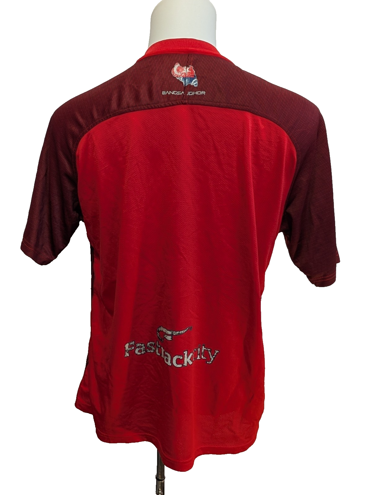T-shirt Nike Dri-Fit Jersey Vintage Rouge Logo Brodé - Taille XL