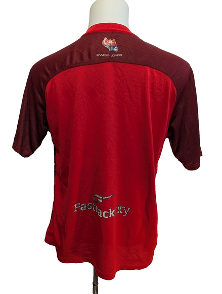 T-shirt Nike Dri-Fit Jersey Vintage Rouge Logo Brodé - Taille XL