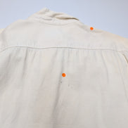 Chemise LEVI'S Homme M Blanc Cassé en Jean Manches Longues Poches